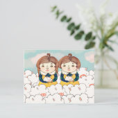 Twins 2013 briefkaart (Staand voorkant)