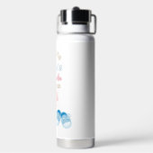 Twins Baby naamsvermelding Waterfles (Achterkant)