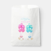 Twins Baby shower Bedankt Bedankzakje (Voorkant)