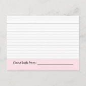 Twins Baby shower Ideeën Advieskaart (Achterkant)