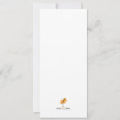 Twins Baby shower Invitation - Baby Wiegjes Kaart (Achterkant)