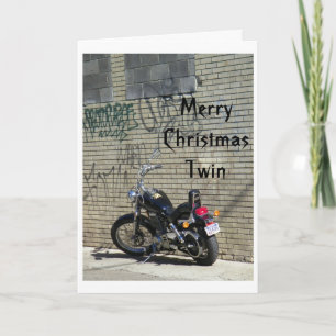 TWIN'S CHRISTMAS / DAGELIJKS "GENIET VAN DE RIT" FEESTDAGEN KAART