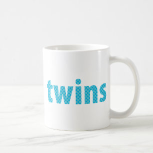 TWINS COLLECTIE - jongens {aqua} Koffiemok