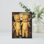 Twins  Dolls Briefkaart (Staand voorkant)