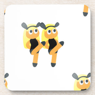 twins emoji drankjes onderzetter