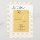 Twins First Heilige Communie Kaart (Voorkant / Achterkant)