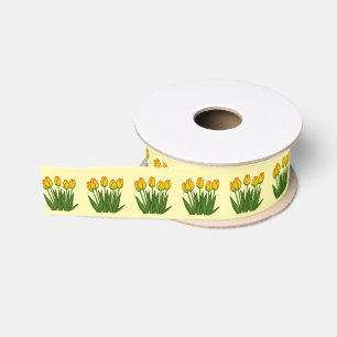 Twins in Bloom Spring Blooms Grosgrain Lint