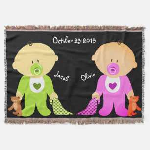 Twins Keepomwille Throw Blanket Deken