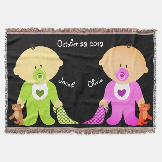 Twins Keepomwille Throw Blanket Deken (Voorkant)