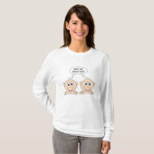 Twins Moederlijkheid t-shirt (Voorkant volledig)