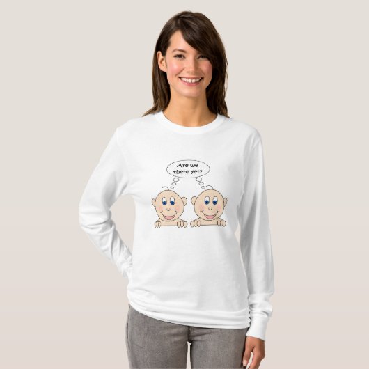 Twins Moederlijkheid t-shirt (Voorkant volledig)