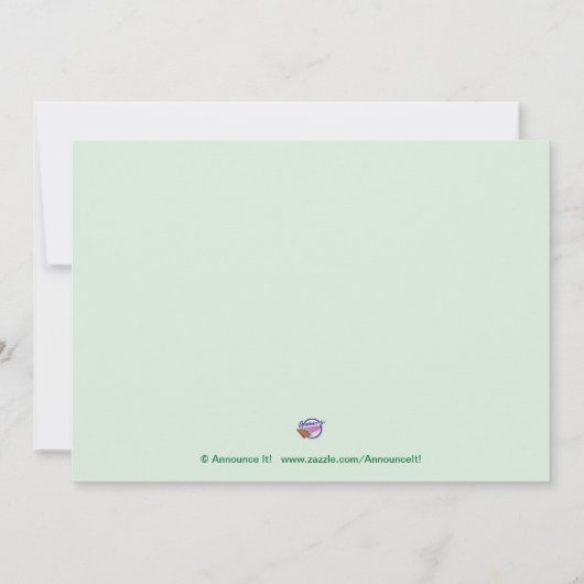 Twins Peas in the Pod Baby Shower Invitations (Dos)