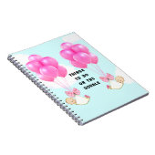 Twins Pregnancy Gift Notitieboek (Rechterzijde)