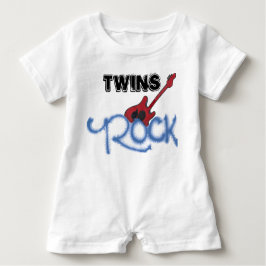 Twins Rock Romper