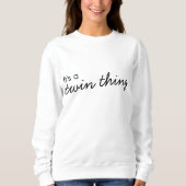 Twins Sweatshirt | Het is een Twin Ding Cute Pullo (Voorkant)