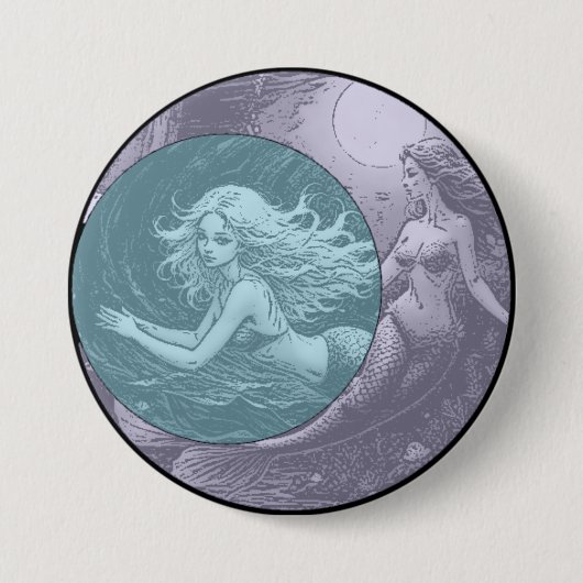 Twins Symbology-Button Ronde Button 7,6 Cm (Voorkant)