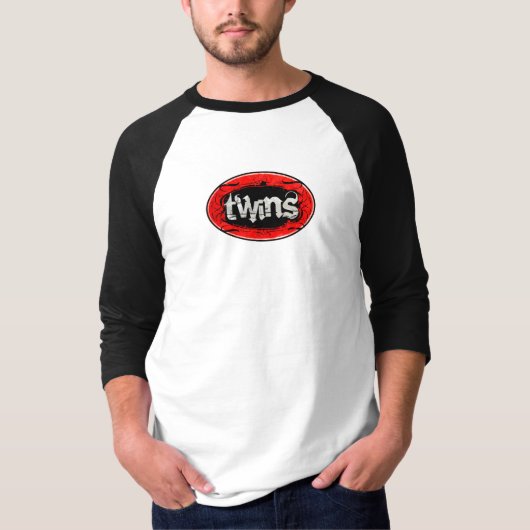 Twins - Tattoo ontwerp T-shirt (Voorkant)