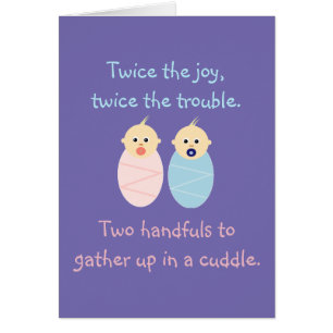 Twins = Twee keer het Joy Cute Poem