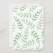 Twins-uitnodiging Kaart (Achterkant)