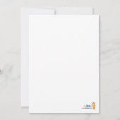 TWINS Woodland Forest 5x7 Baby shower Invitation (Dos)