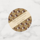 Twintig derde Jubileum, Topaz, Confetti (Kleine voorkant)