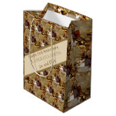 Twintig derde Jubileum, Topaz, Medium Cadeauzakje (Achterkant Gekanteld)