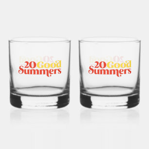 Twintig Goede Zomers Whisky Glas