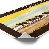 Twintig Mule Team Borax Poster (Hoek)