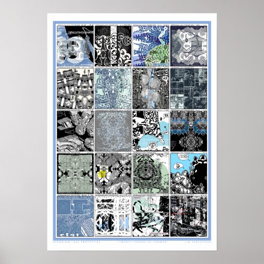 Twintig Shades van Yonder Poster (Voorkant)