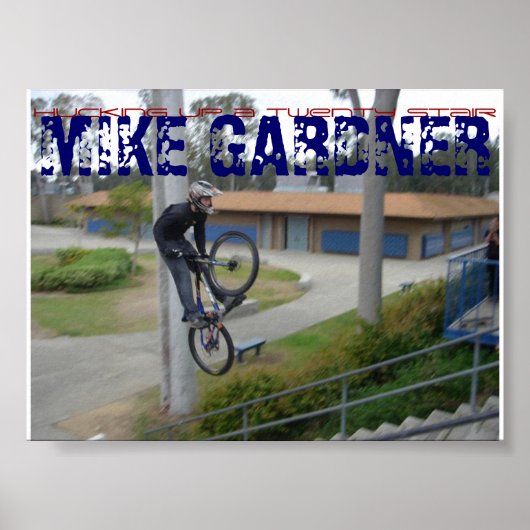twintig trap omhoog poster (Voorkant)