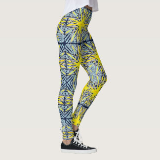 Twintigpuntige sterren leggings