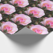 Twintigste bruiloft Jubileum Perfect Engels Roos Cadeaupapier (Hoek)