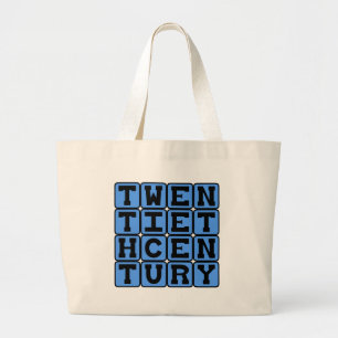 Twintigste Eeuw, 1901-2000 Grote Tote Bag