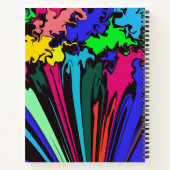 Twirl coloré Abstrait / Pinched / Journal (Dos)
