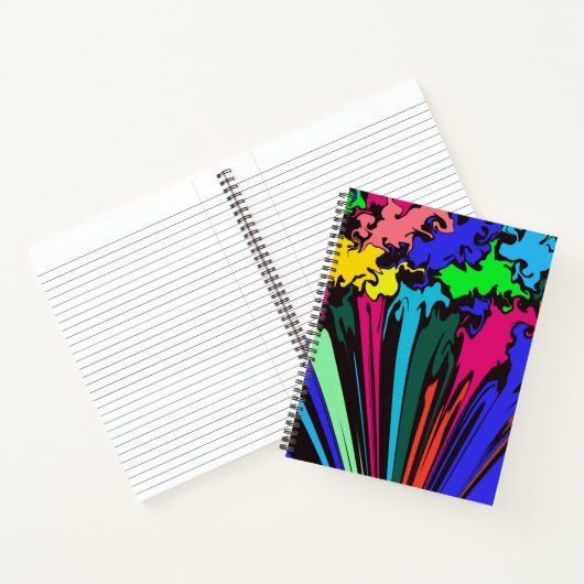 Twirl coloré Abstrait / Pinched / Journal (Intérieur)
