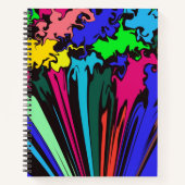 Twirl coloré Abstrait / Pinched / Journal (Devant)