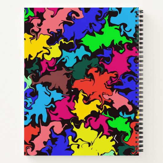 Twirl couleur Abstraite / Journal (Dos)