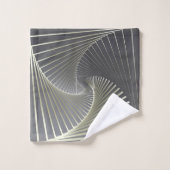 twirl gris jaune (Gant de toilette)