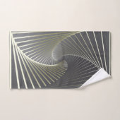 twirl gris jaune (Serviette à main)