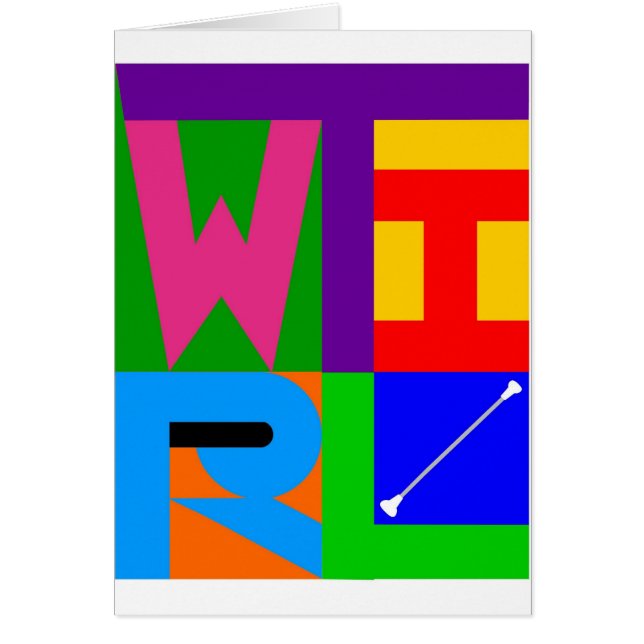 "TWIRL" Noot Catd (Voorkant)