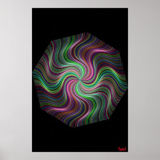 Twirl Poster (Voorkant)
