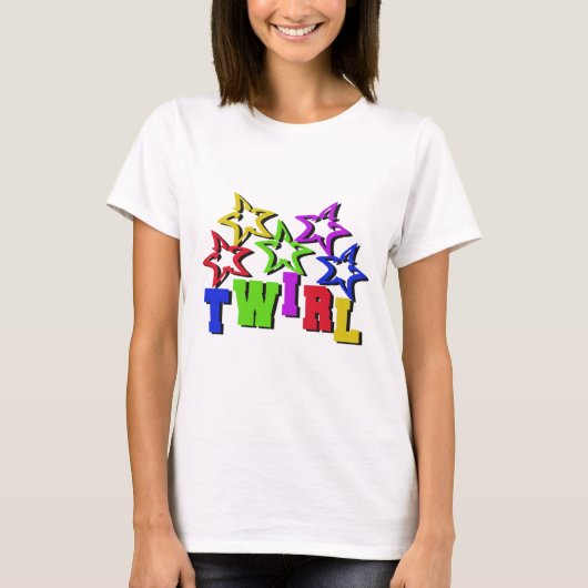 Twirl Stars T-shirt (Voorkant)