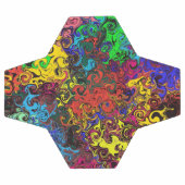 Twirlers colorés Abstraits / (Plat)