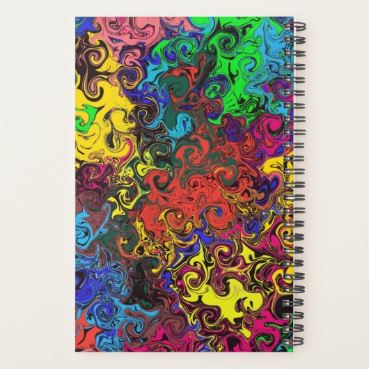 Twirlers colorés Abstraits / (Dos)