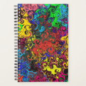 Twirlers colorés Abstraits / (Devant)