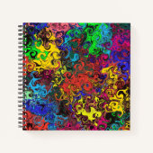 Twirlers colorés Abstraits / Journal (Devant)
