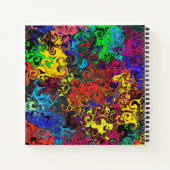 Twirlers colorés Abstraits / Journal (Dos)