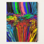 Twirlers colorés Abstraits / Poussés et Pinchés / (Dos)