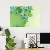 Twirligig - Fractal Poster (Thuiskantoor)