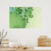 Twirligig - Fractal Poster (Keuken)